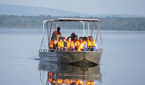 Boat cruises in Akagera National Park