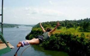 Bungee Jump at the Nile in Jinja